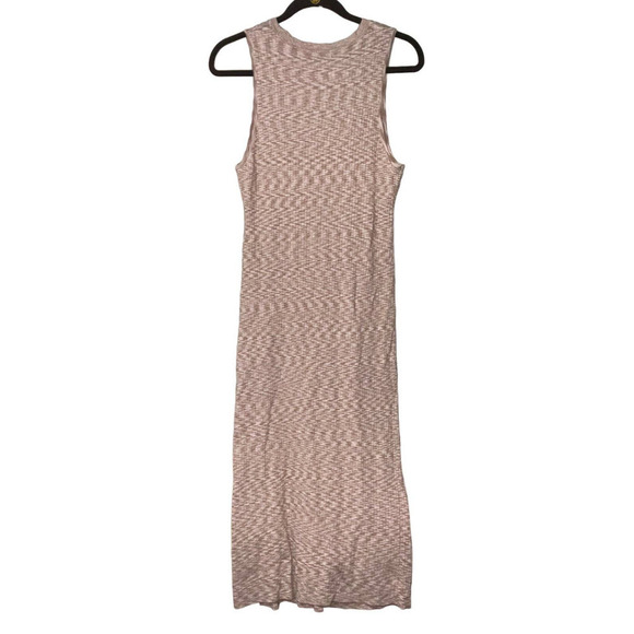 Calvin Klein Jeans Women's Space-Dyed Sleeveless Dress Beige/Cream Small NWT - Picture 9 of 12